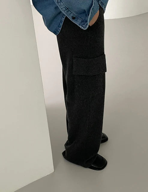 Ribbed Pocket Lounge Pants