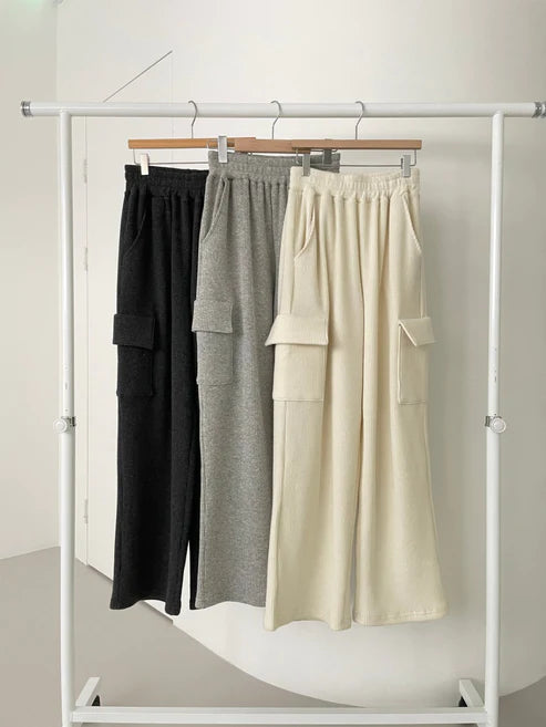 Ribbed Pocket Lounge Pants