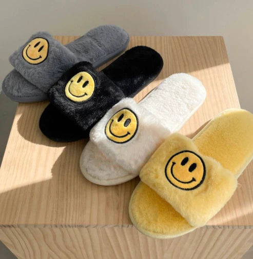 Smile Fur Slipper