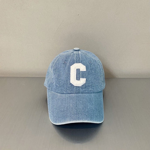 Denim 'C' Patch Baseball Cap