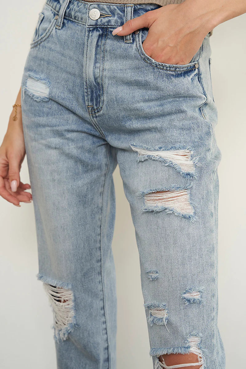 Ambitious High Rise Premium Girlfriend Jeans