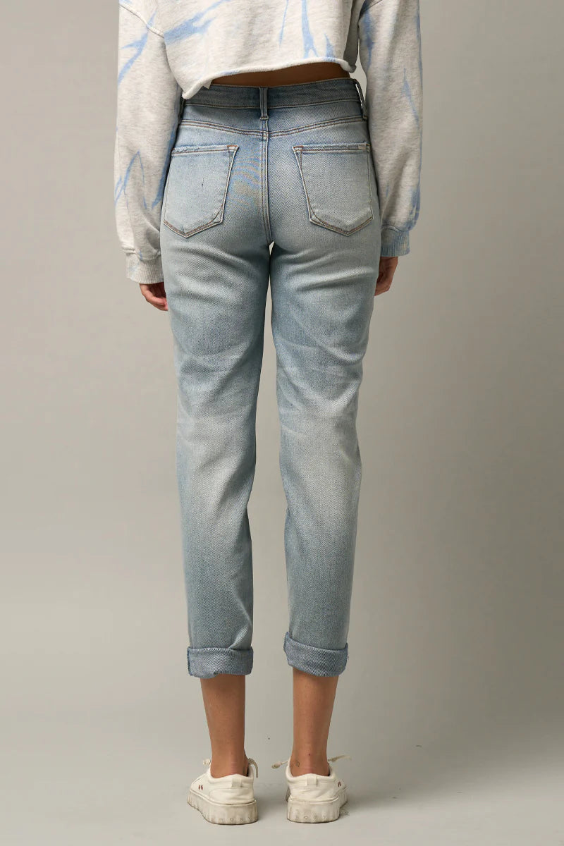 Never Gone Girlfriend Stretched Jeans