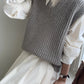 Chunky Alpaca Vest