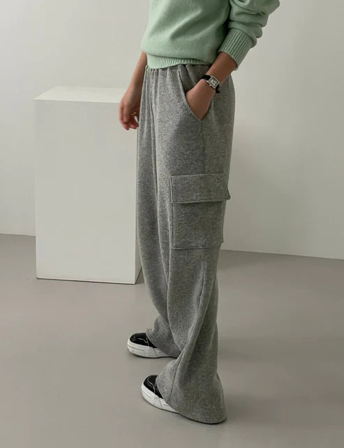 Ribbed Pocket Lounge Pants