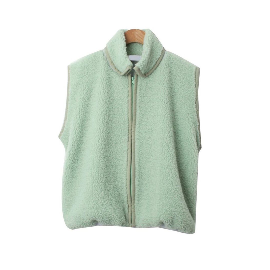 Teddy Zip Up Vest