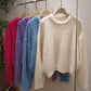 Fleece Round Neck Sweater