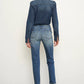 High Rise Girlfriend Stretched Jeans