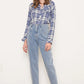 Loose Seamed Tapered Jeans