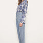 Loose Seamed Tapered Jeans
