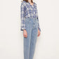 Loose Seamed Tapered Jeans