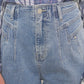 Loose Seamed Tapered Jeans