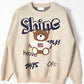 Shine Bear Knit Sweater