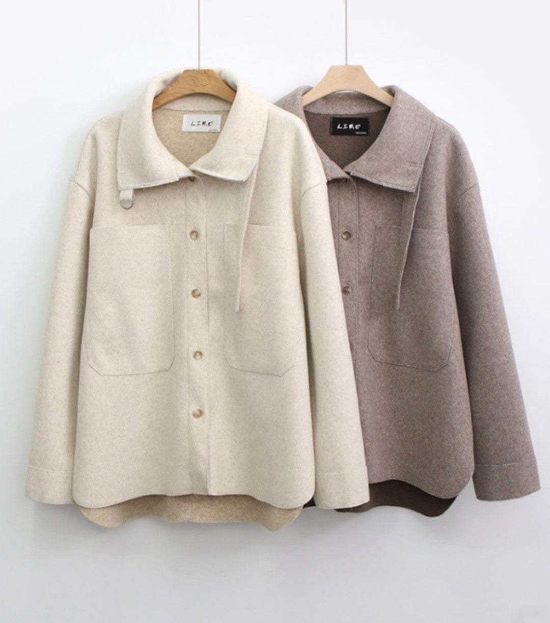 Coat like outlet shirt